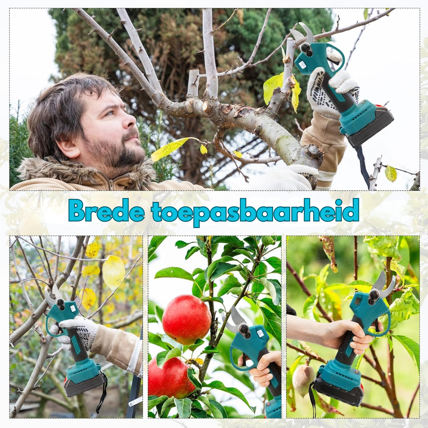 GreenTrim™ — tesoura elétrica de poda