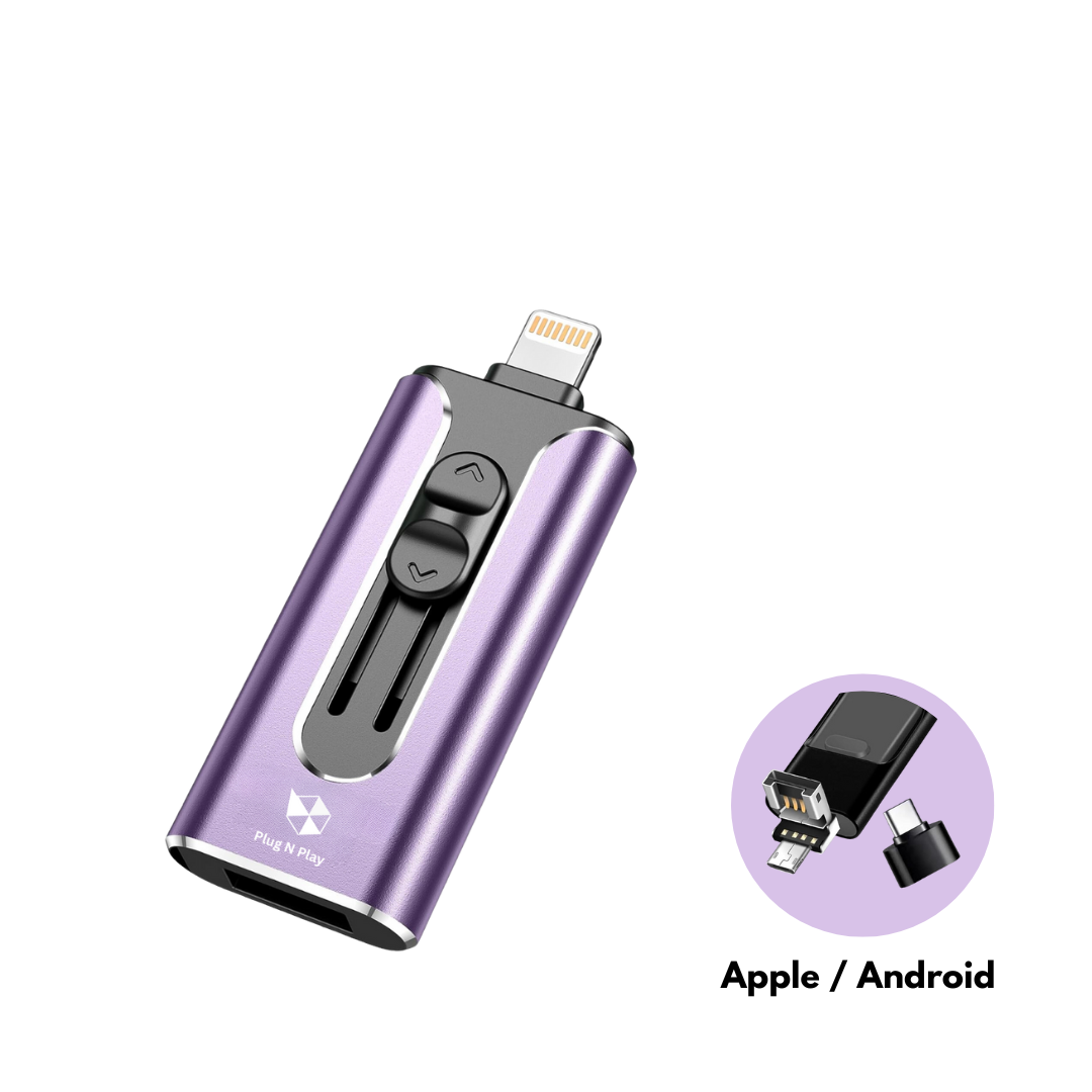 BulkPack - SnapStick™ Armazenamento Móvel