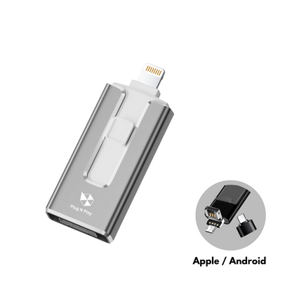 SnapStick™ Armazenamento Móvel