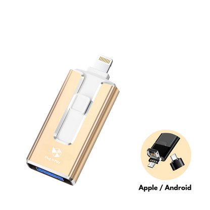 SnapStick™ Armazenamento Móvel