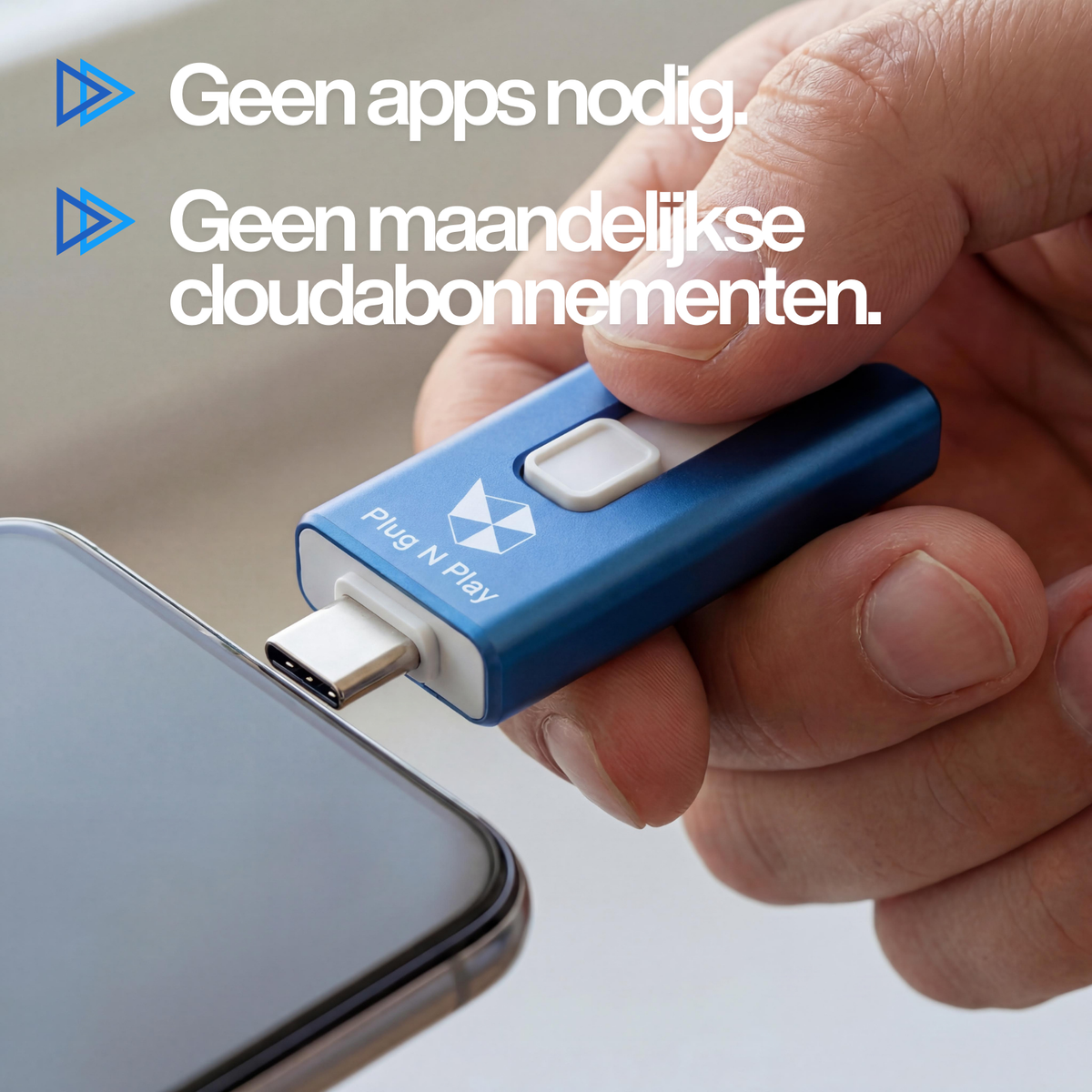 SnapStick™ Armazenamento Móvel