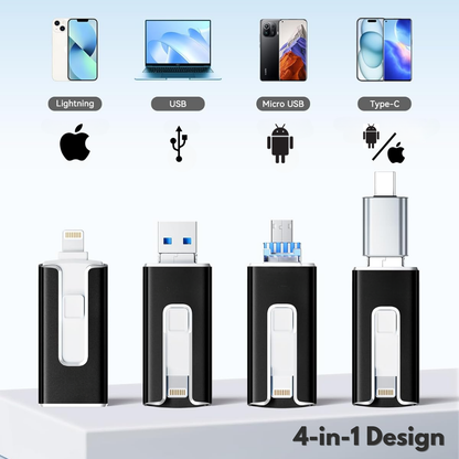 SnapStick™ Armazenamento Móvel