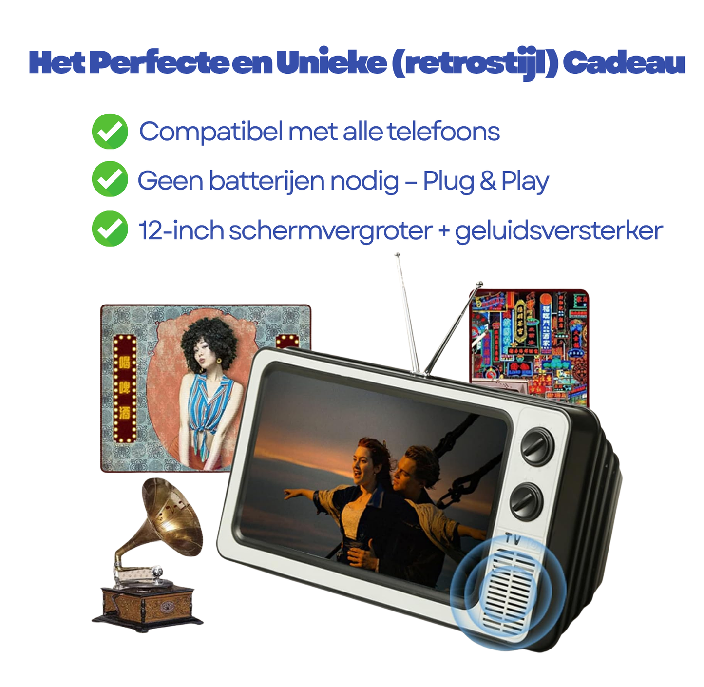 StreamStretch™ TV Portátil