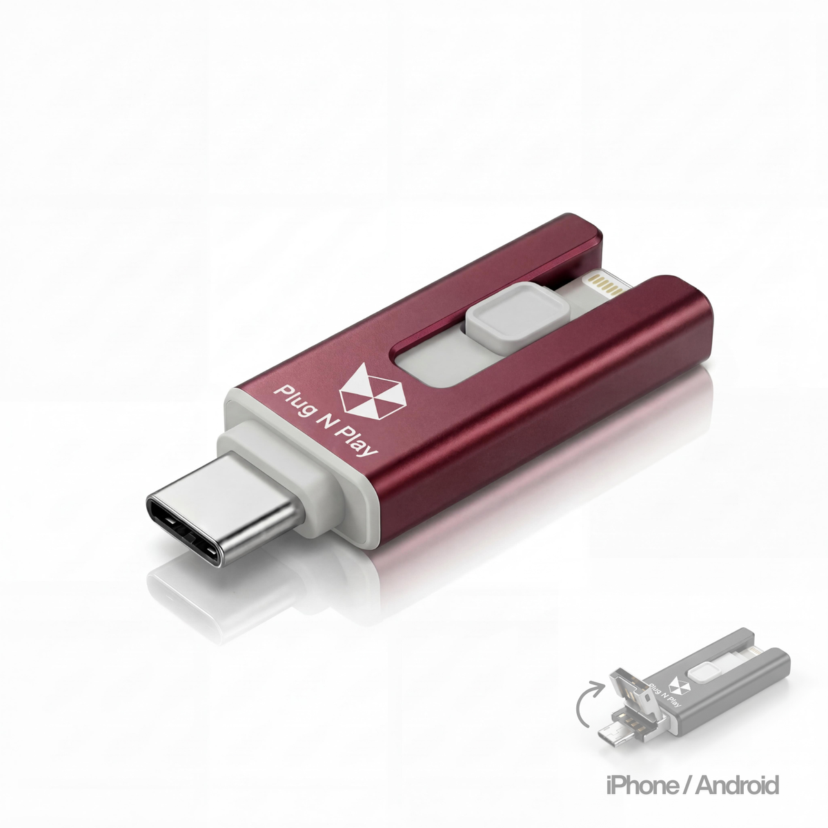 SnapStick™ Armazenamento Móvel