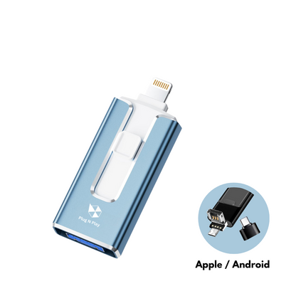 SnapStick™ Armazenamento Móvel