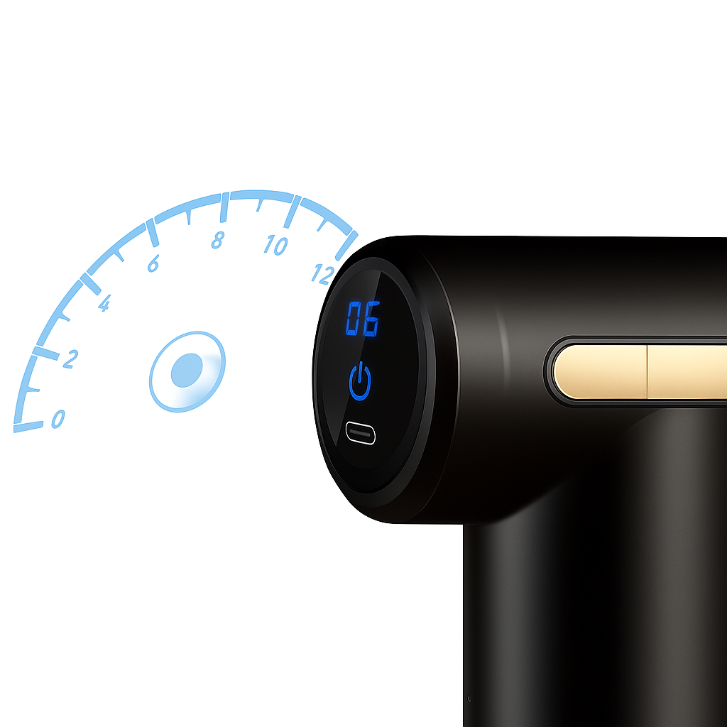 PowerPulse™ Pistola de Massagem