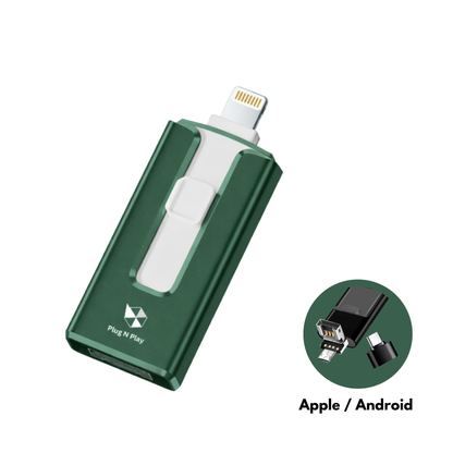 SnapStick™ Armazenamento Móvel