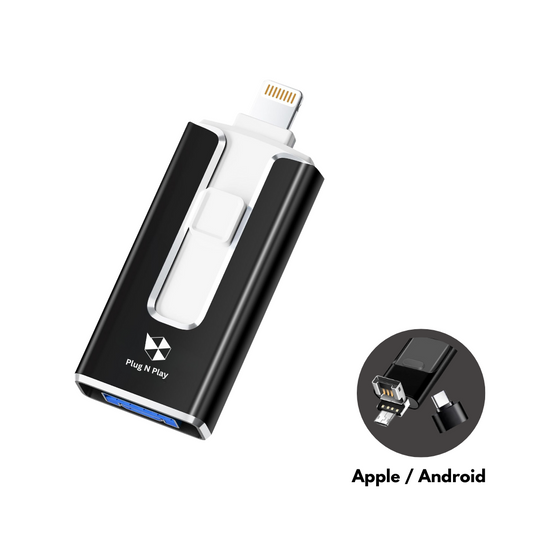 SnapStick™ Armazenamento Móvel