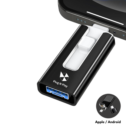 SnapStick™ Armazenamento Móvel