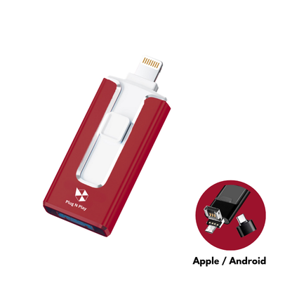 SnapStick™ Armazenamento Móvel